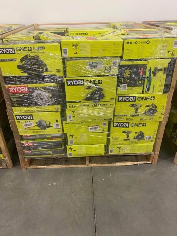 Get the Best Deals on Ryobi Wholesale Pallets - Upgrade Your Tools Today!
