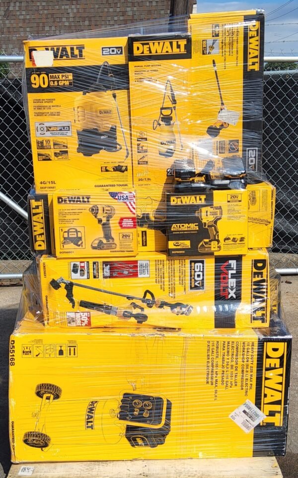 DEWALT TOOL PALLETS LOTS