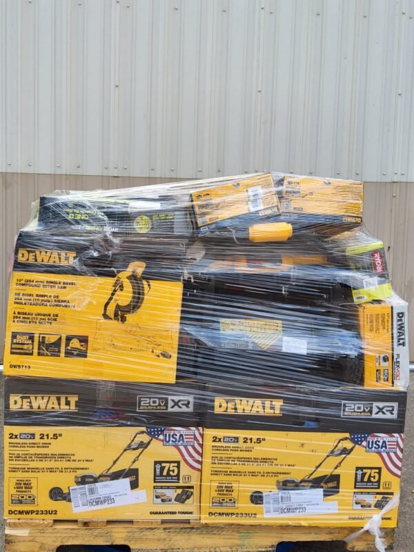DEWALT TOOL PALLETS LOTS